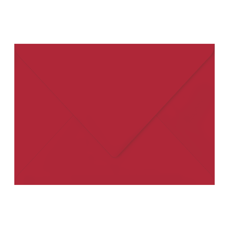 ECA003 - Enveloppe 11,4x16,2 cm - Couleur : Rouge Carmin