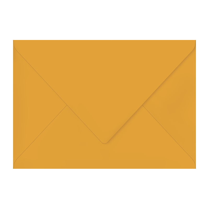 Enveloppes colorées - Jaune (Jaune bouton d'or)~90 x 140 mm