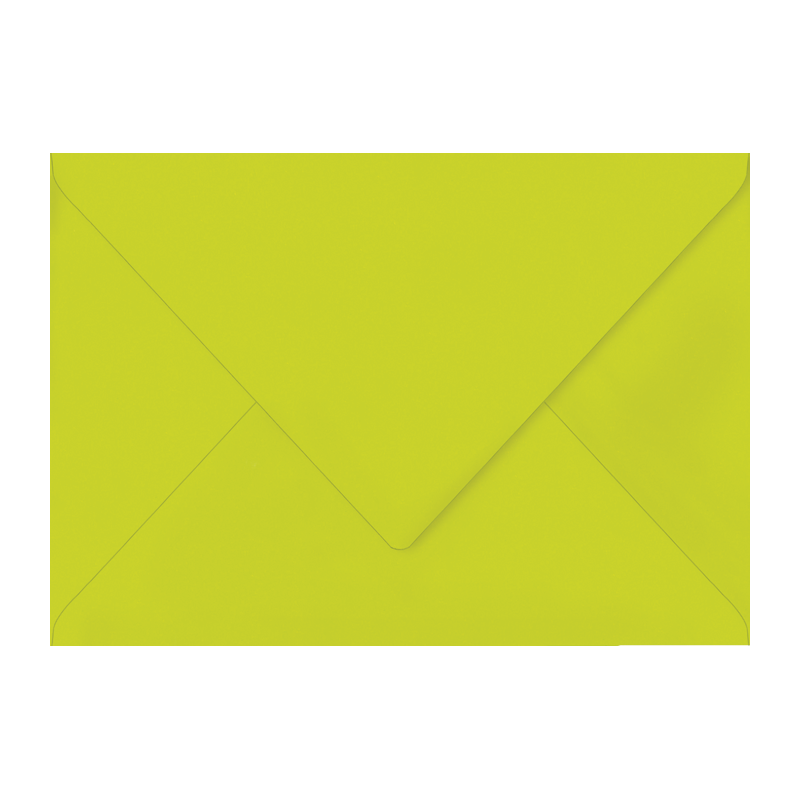 Enveloppes colorées - Vert (Pomme)~125 x 176 mm (B6)