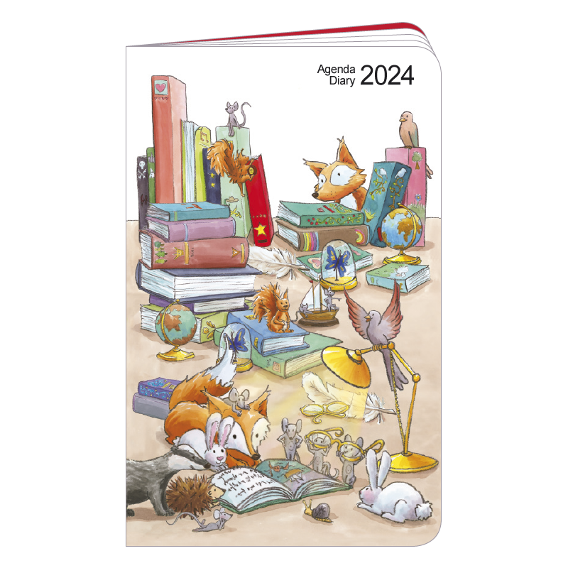 Agenda 2024 « Une forêt de livres » Sophie Turrel - Code Cinq